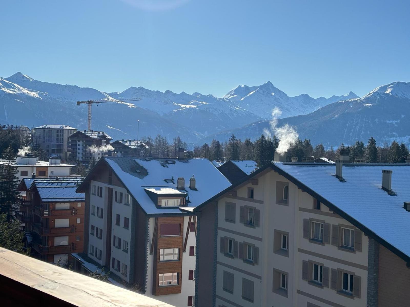 דירות L'Eperon Center Crans Wonderful View מראה חיצוני תמונה