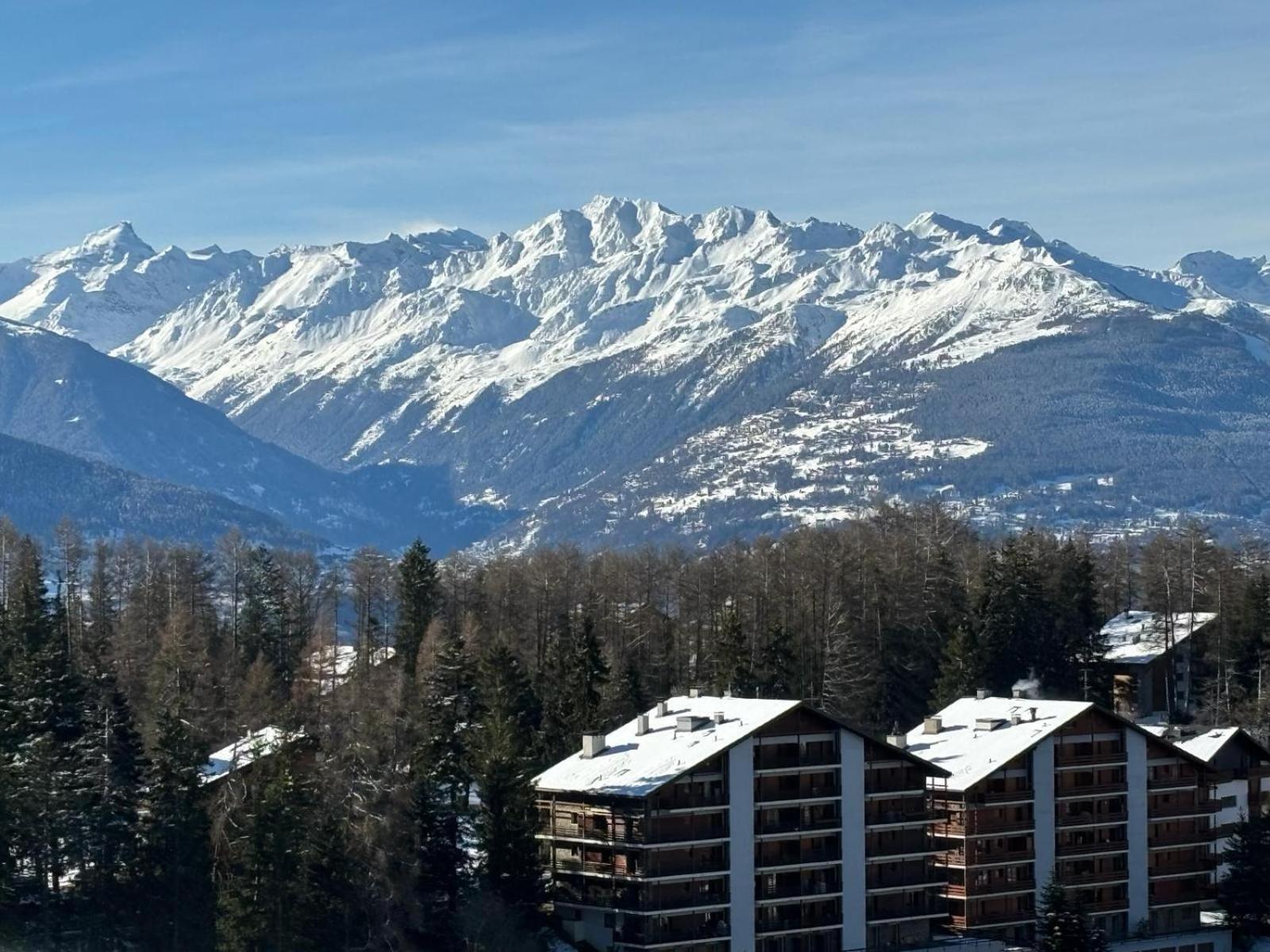 דירות L'Eperon Center Crans Wonderful View מראה חיצוני תמונה