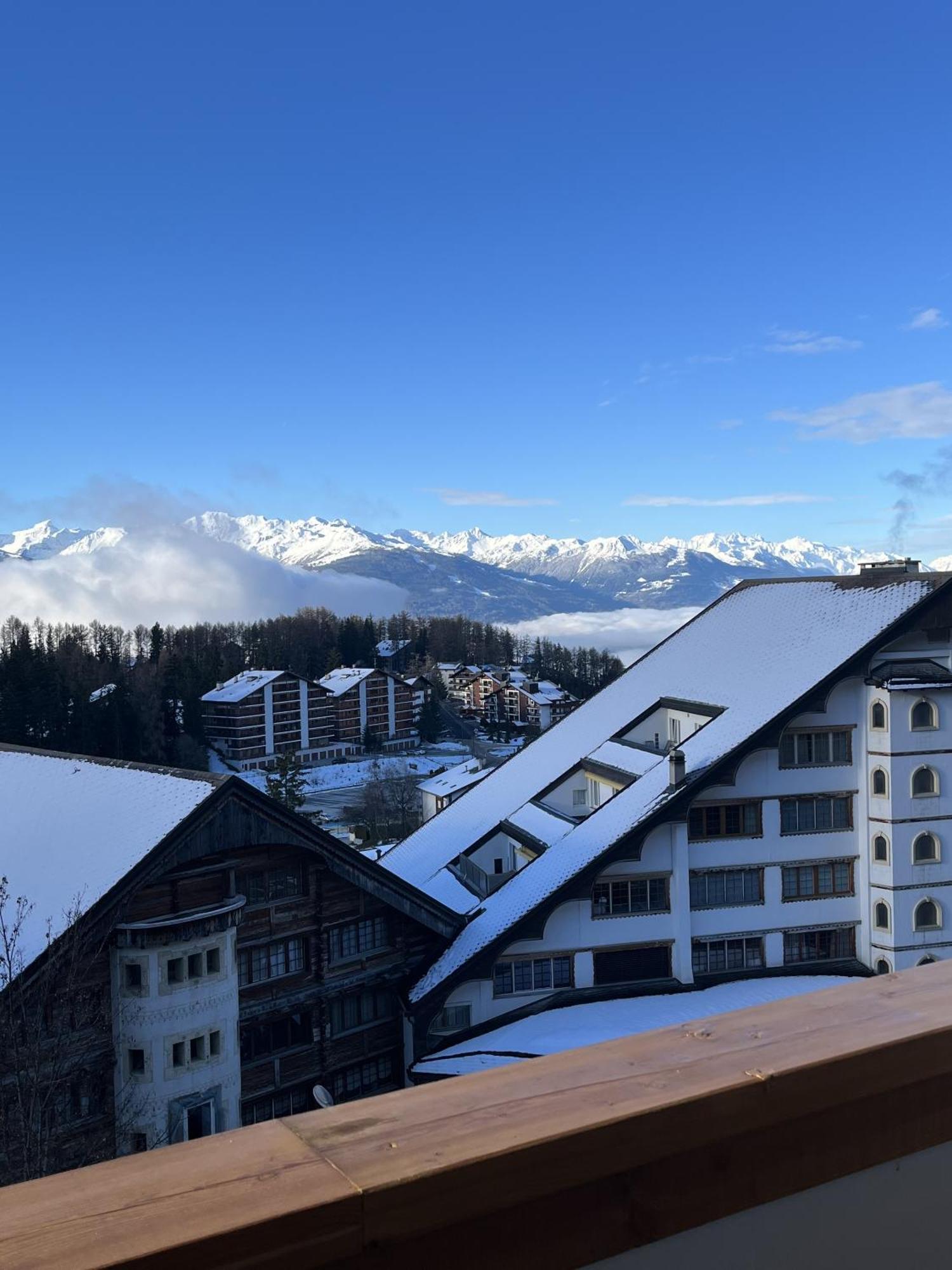 דירות L'Eperon Center Crans Wonderful View מראה חיצוני תמונה