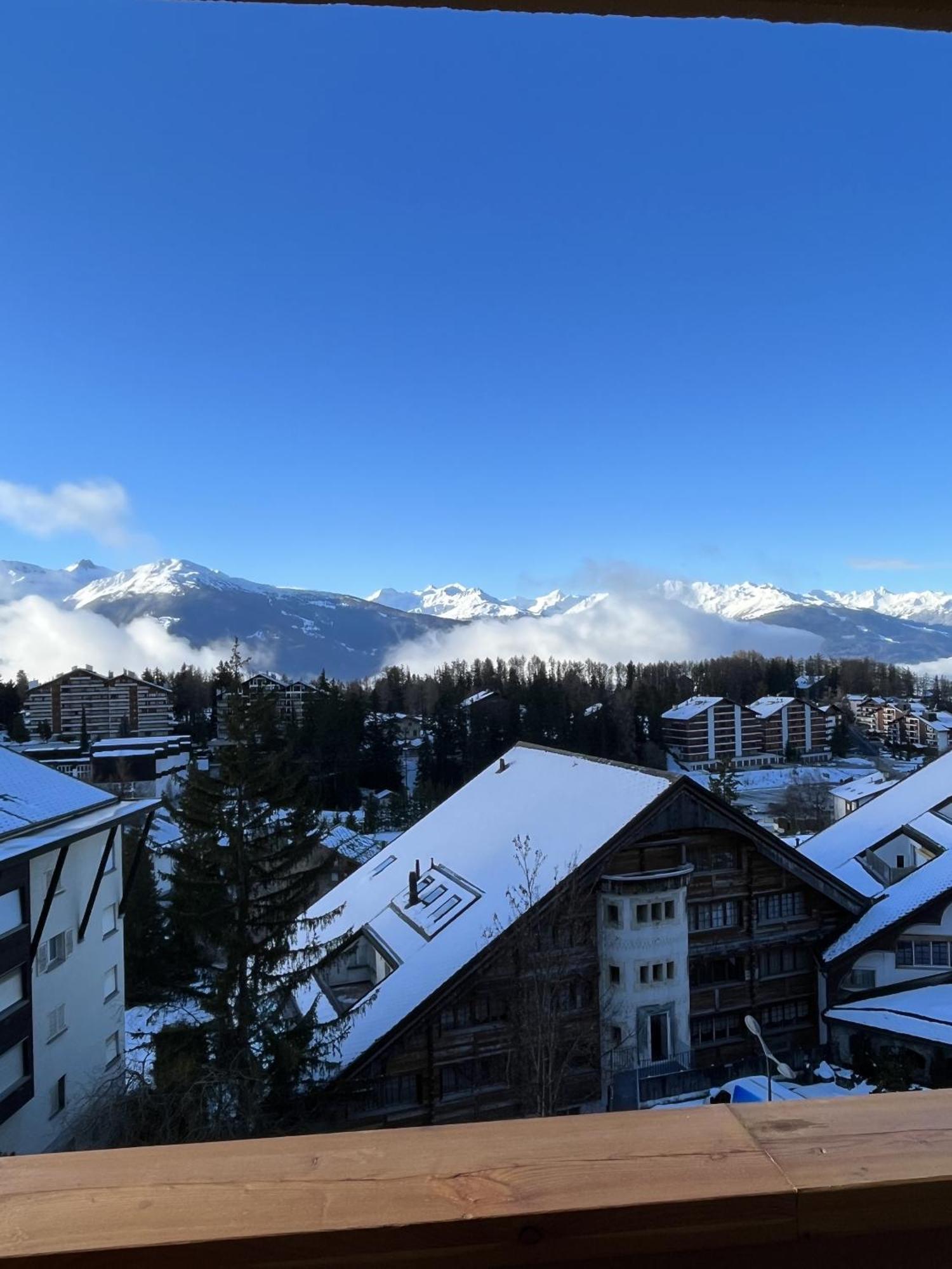 דירות L'Eperon Center Crans Wonderful View מראה חיצוני תמונה