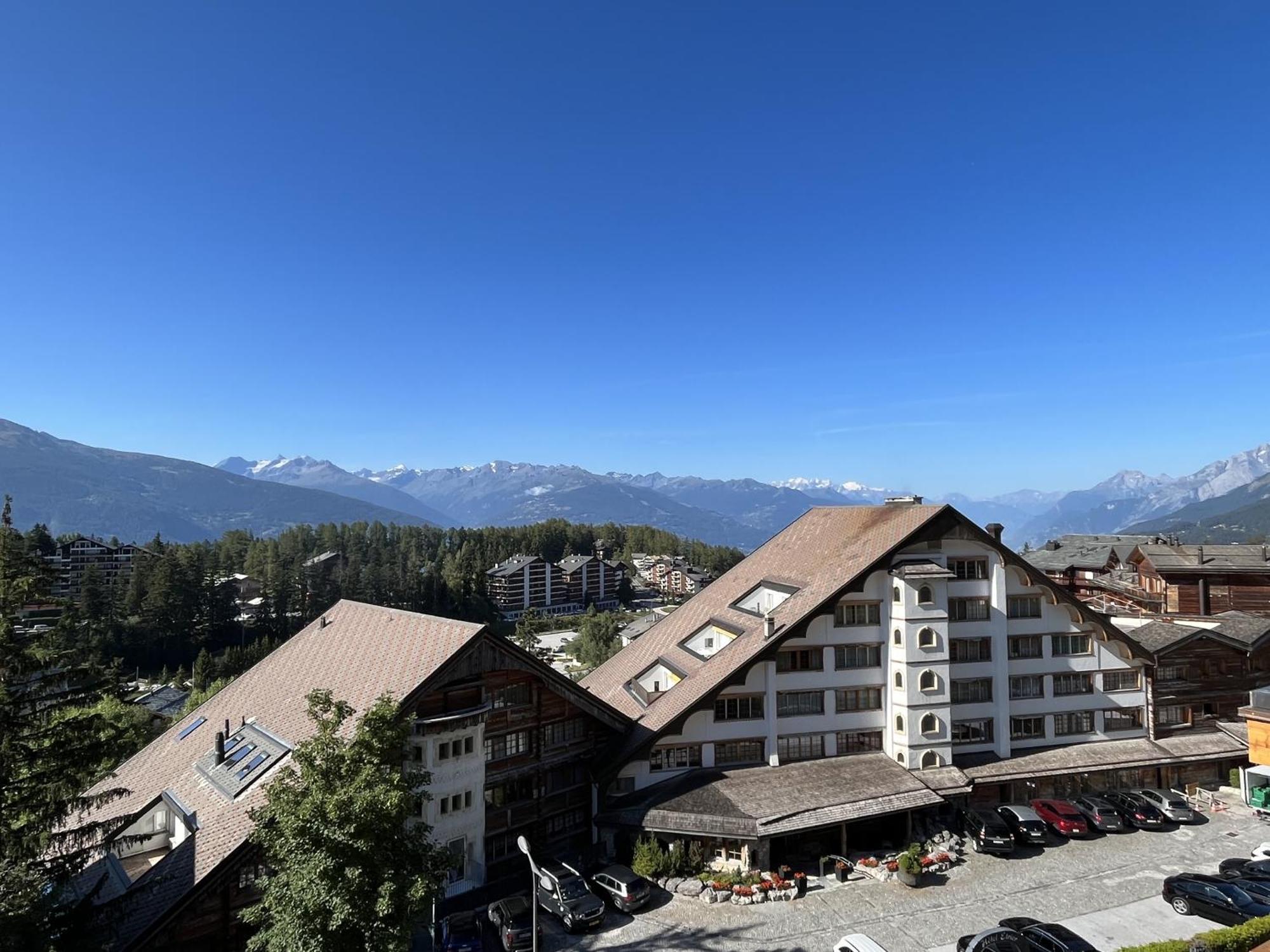 דירות L'Eperon Center Crans Wonderful View מראה חיצוני תמונה