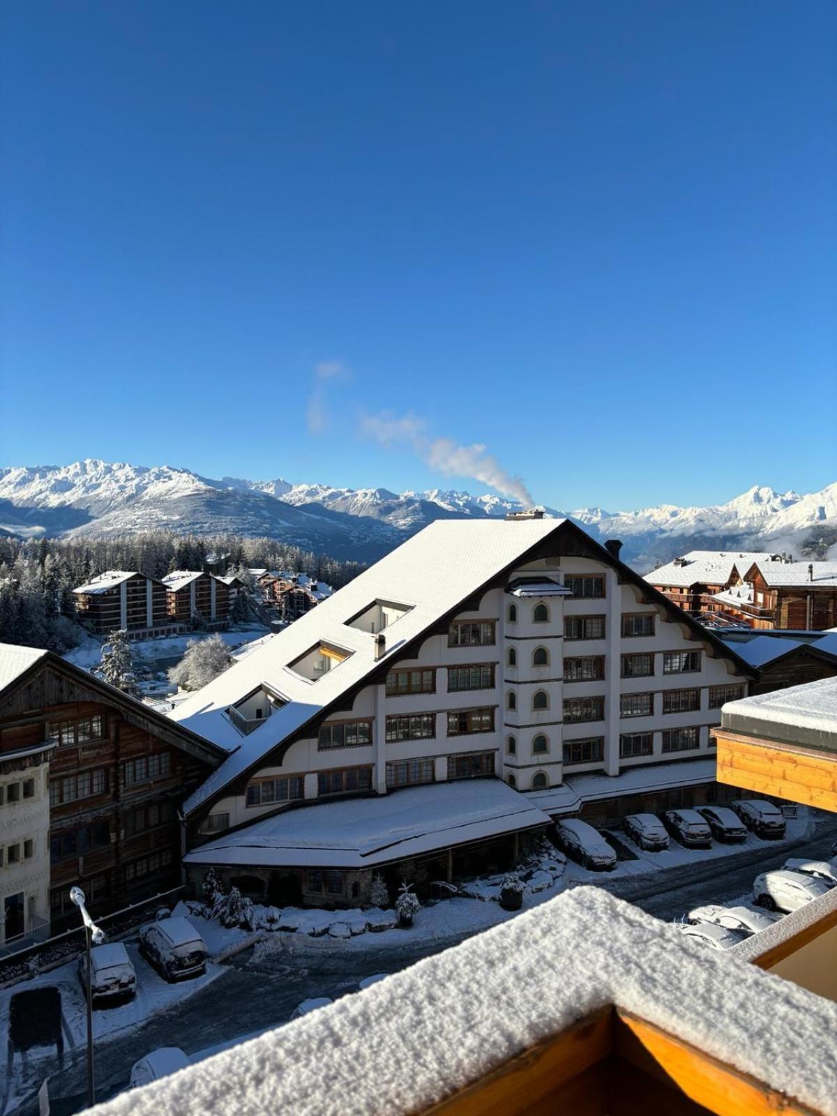 דירות L'Eperon Center Crans Wonderful View מראה חיצוני תמונה
