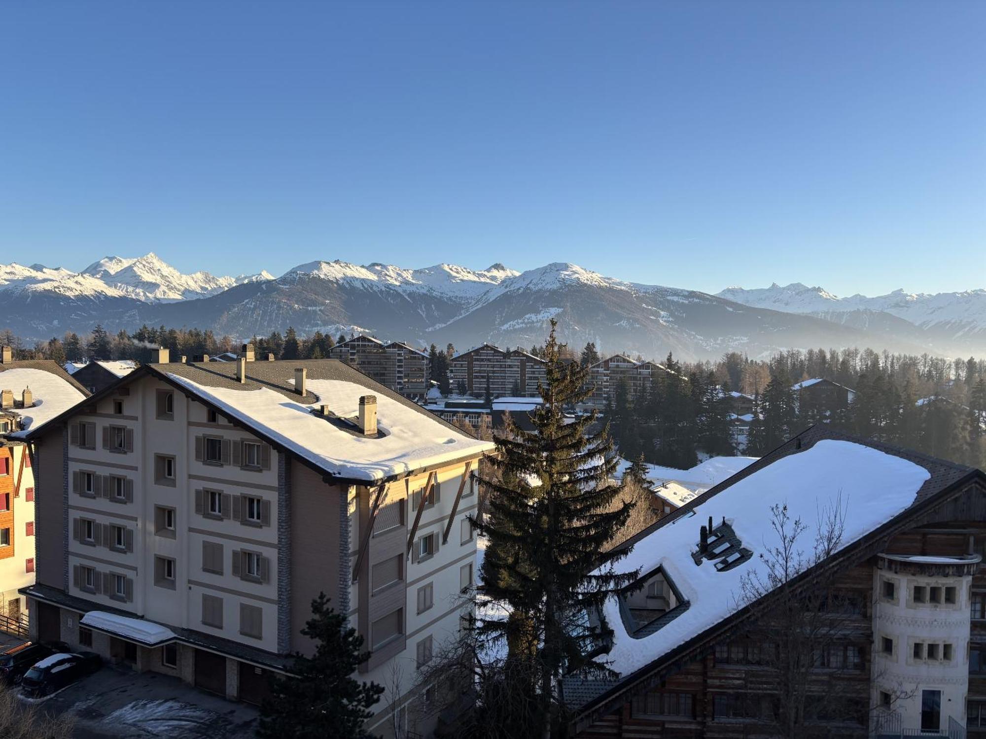 דירות L'Eperon Center Crans Wonderful View מראה חיצוני תמונה