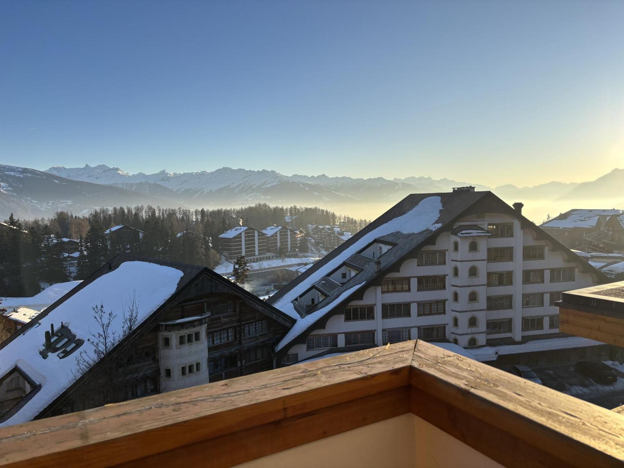 דירות L'Eperon Center Crans Wonderful View מראה חיצוני תמונה