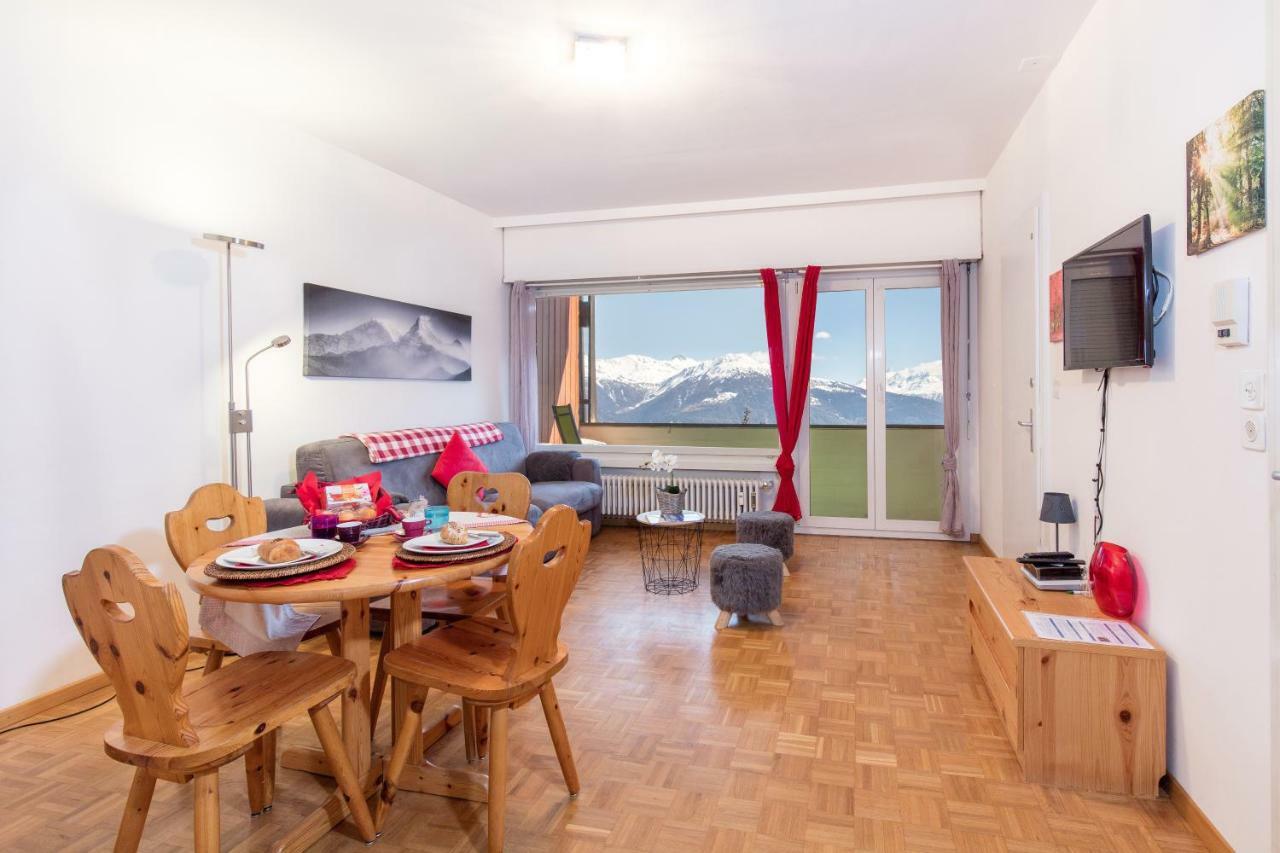 דירות L'Eperon Center Crans Wonderful View מראה חיצוני תמונה